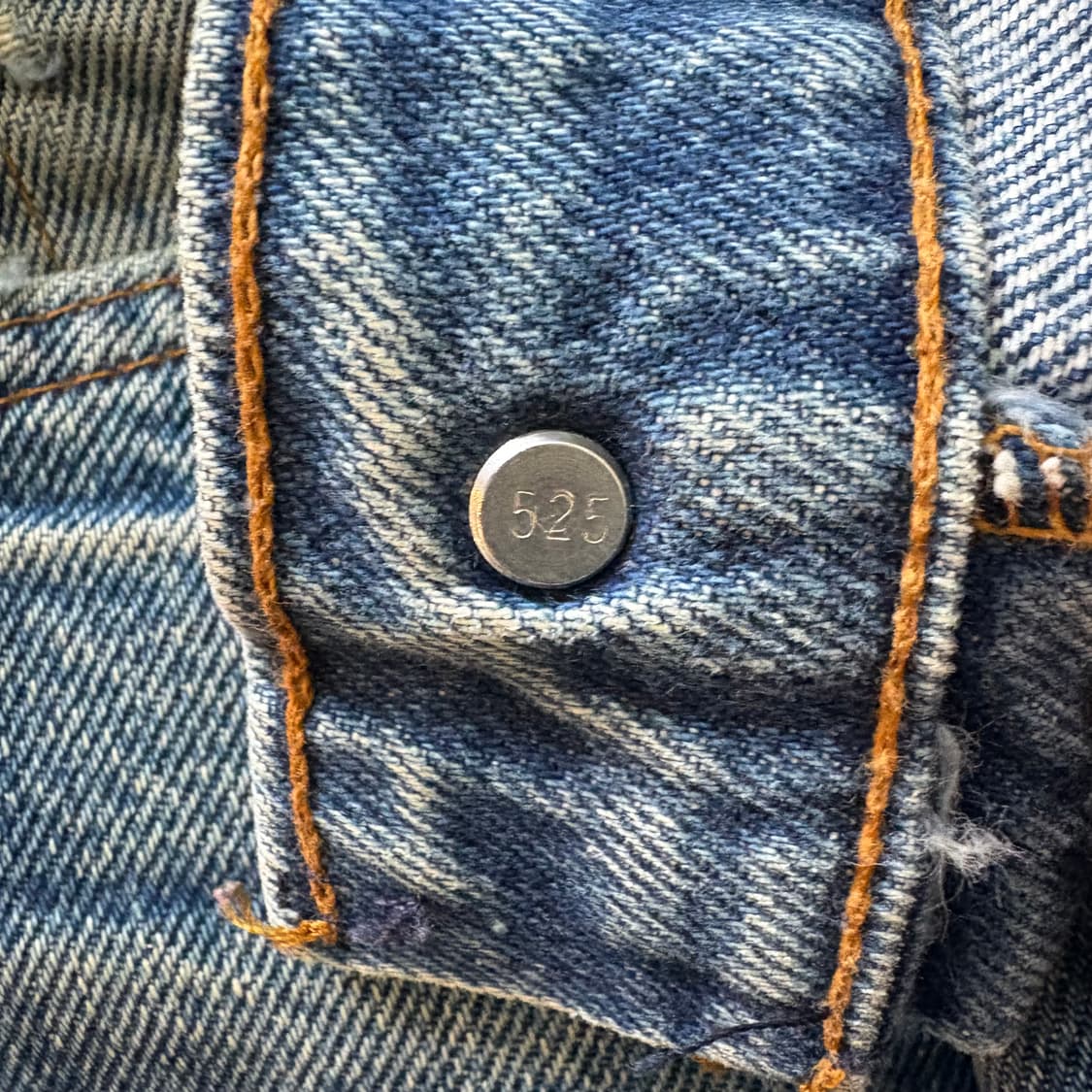 80~90s USA 리바이스 509 오렌지탭 레귤러 핏 데님 상품이미지9