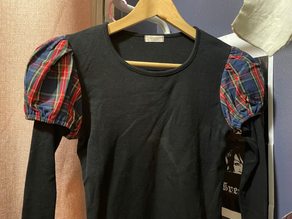 MILK 밀크 퍼프숄더 티셔츠 상품이미지2