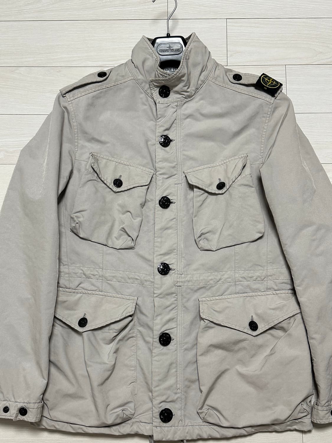 스톤아일랜드 다비드 tc 견장와펜 자켓 L(105) 국내판 상품이미지4
