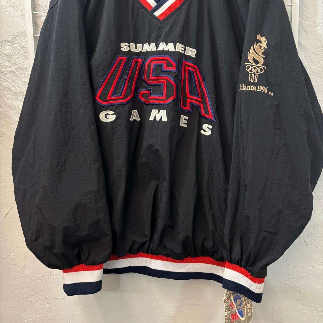 90s USA 월드센스 애틀랜타 올림픽 게임 웜업 L 상품이미지4