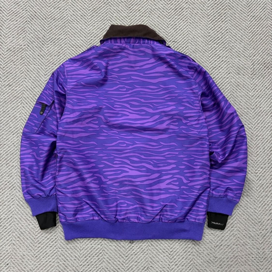 지브라패턴 나일론 보드점퍼 v2028 상품이미지2