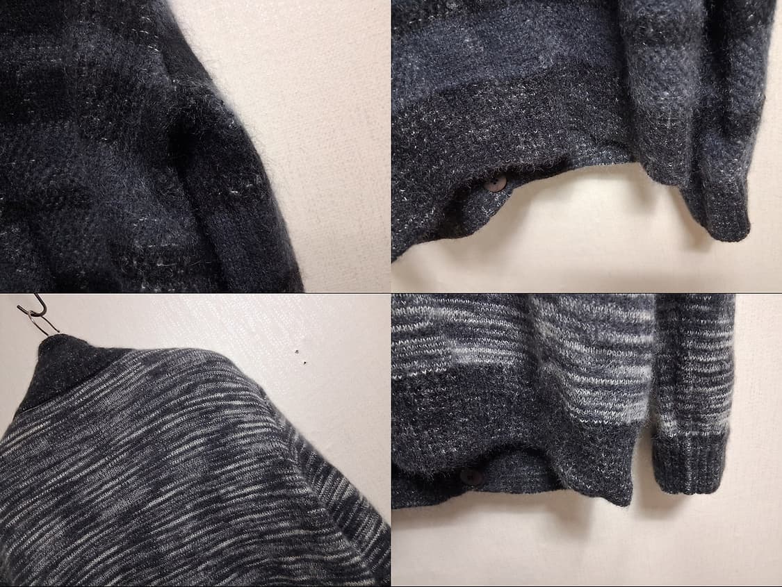 이탈리아 미쏘니 모헤어 리버시블 니트가디건 양면 남성98 100 상품이미지6