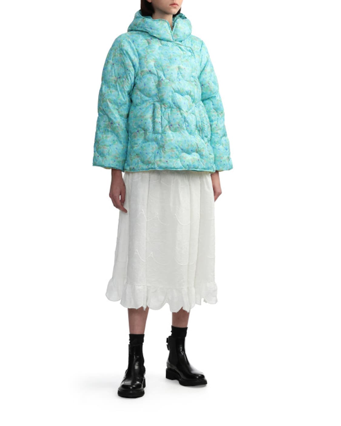 susan fang heart-quilted hooded down  상품이미지2