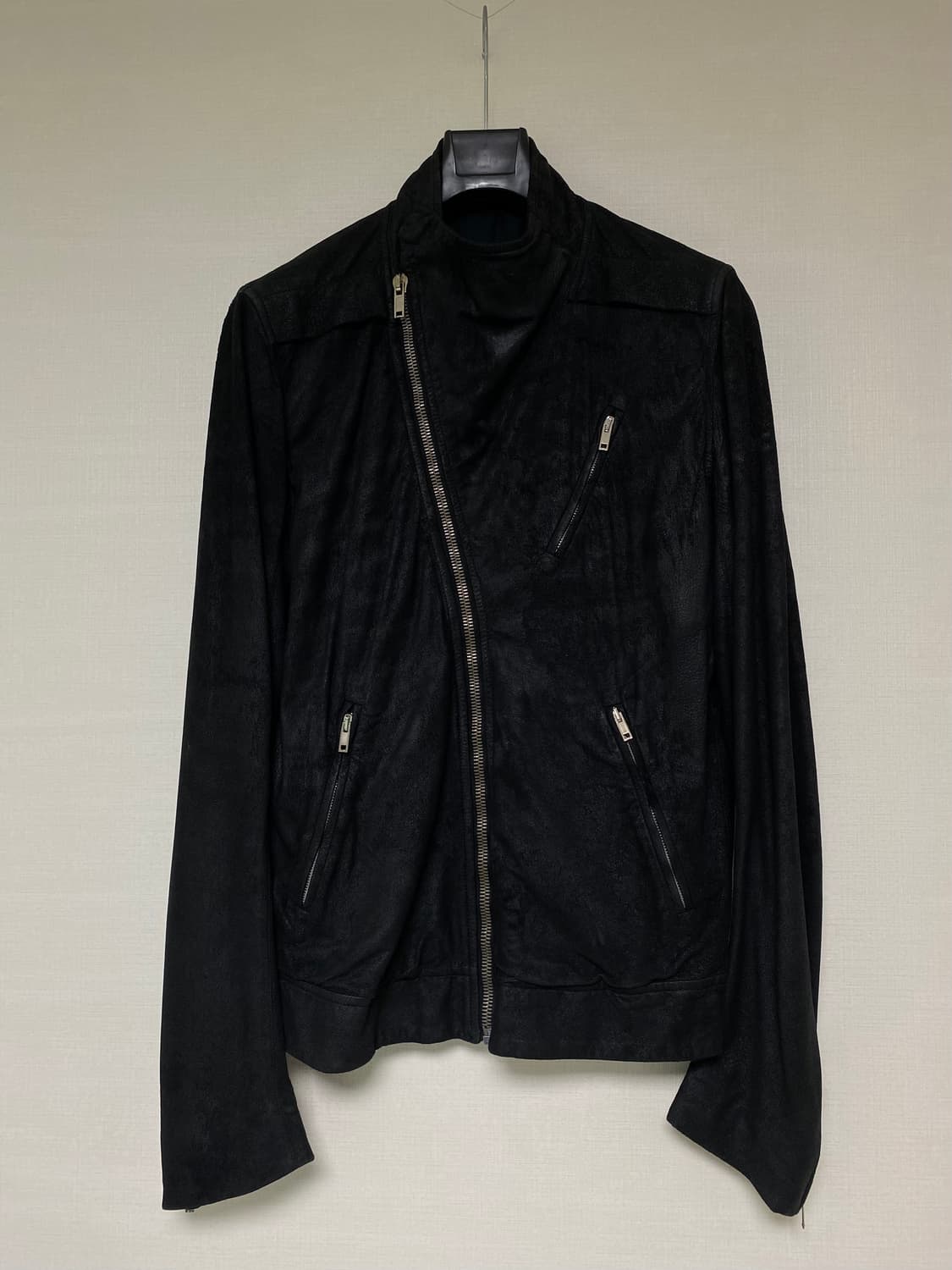 Rick Owens LEATHER BIKER JACKET 상품이미지1