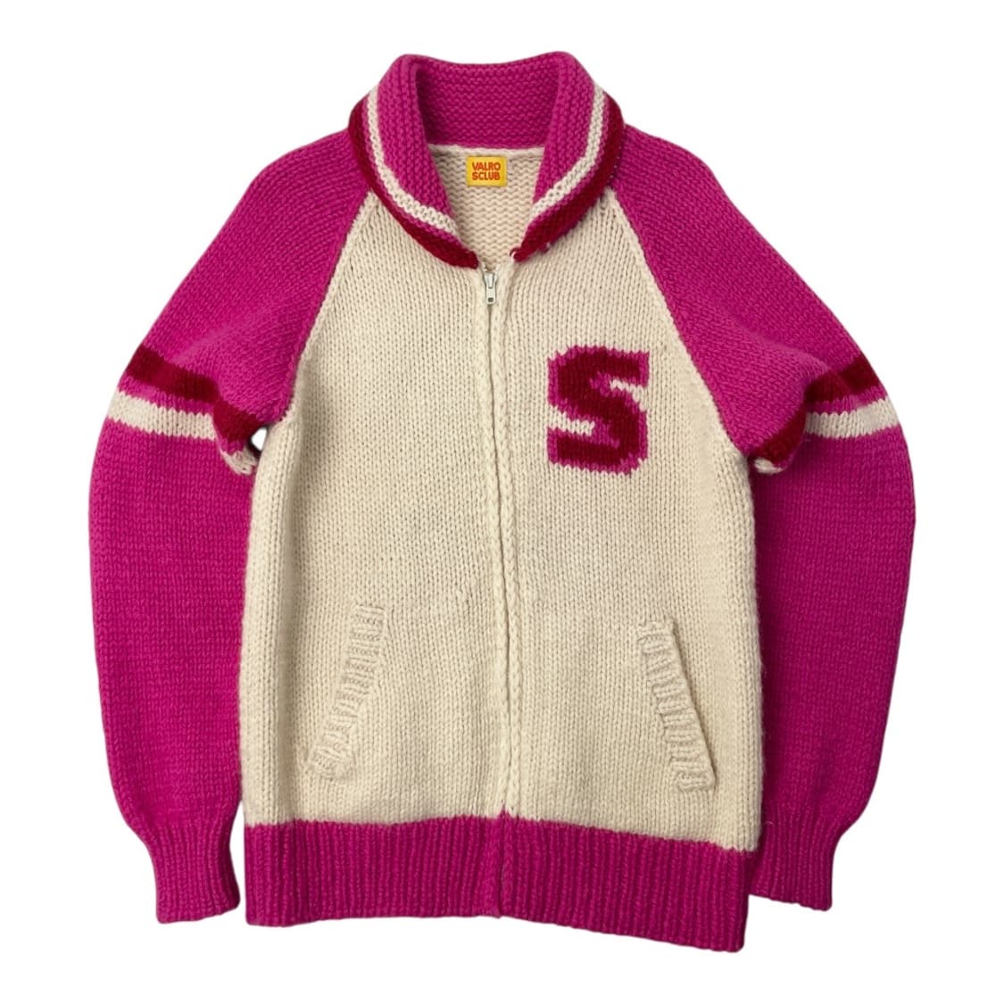 [중고] VALRO SCLUB 딸기 코위찬 니트 집업 가디건 상품이미지2