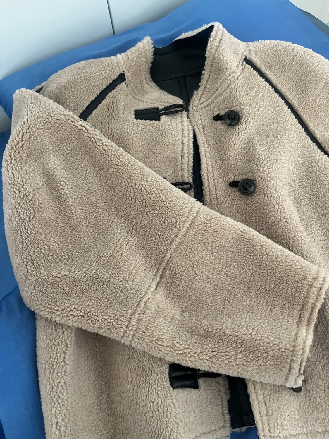 로우클래식 시어링 리버시블 무스탕 상품이미지4