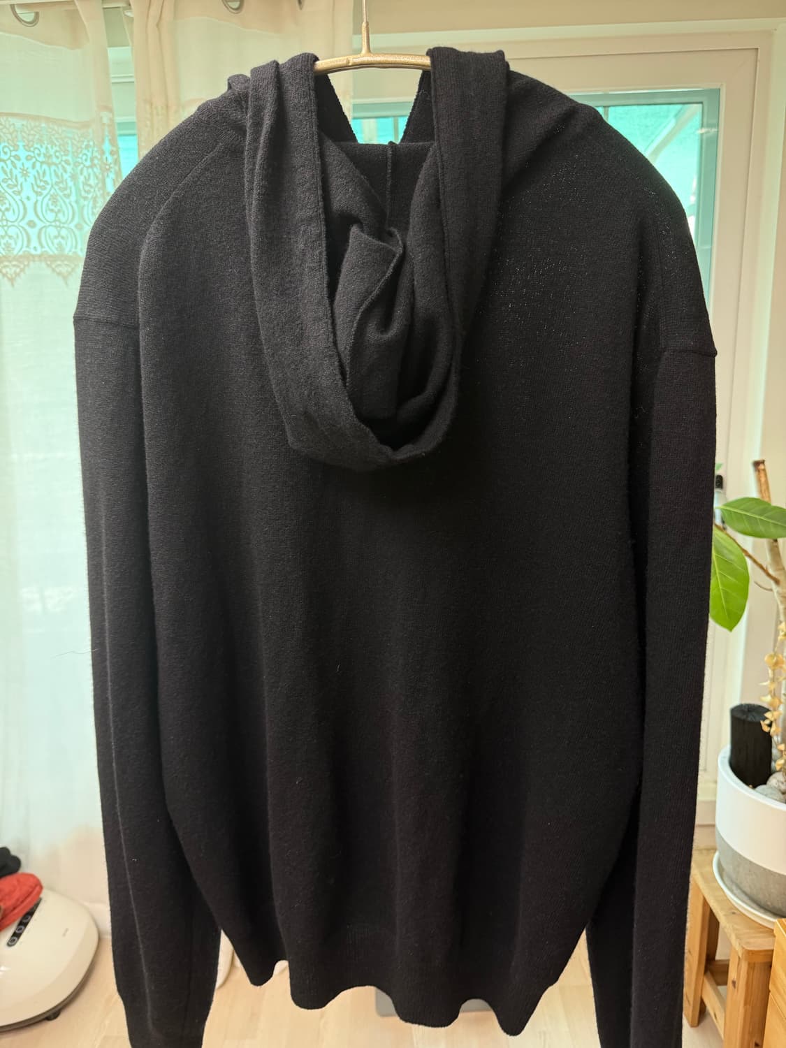 mudule knit hoodie black 4 상품이미지3