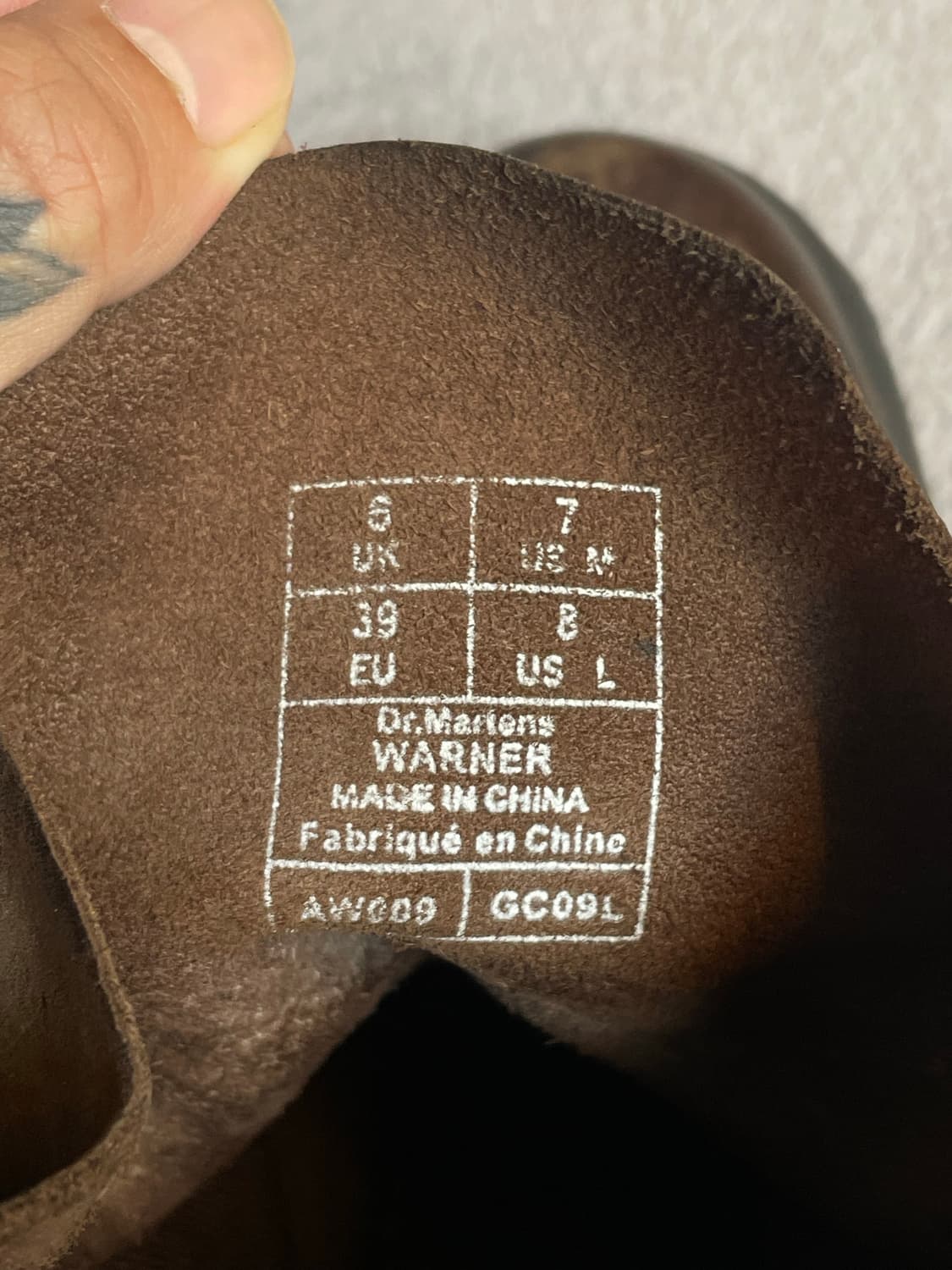 Dr. Martens Warner 부츠 상품이미지8