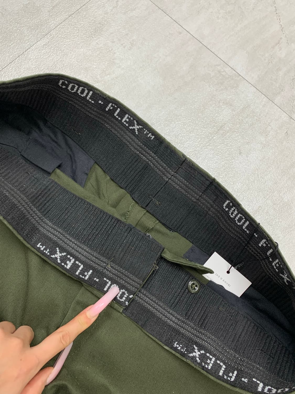 coolflex 카키 카고 팬츠 #609 상품이미지4