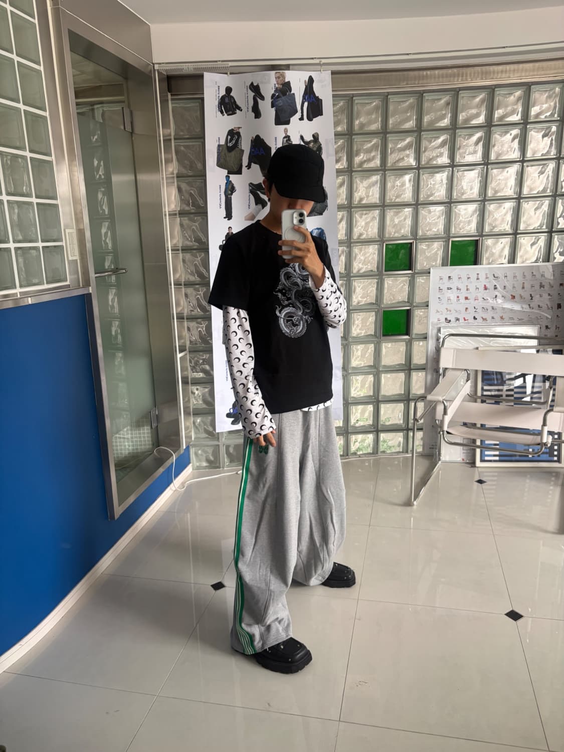 X LHP HD track pant cotton HD 트랙 팬츠 상품이미지3