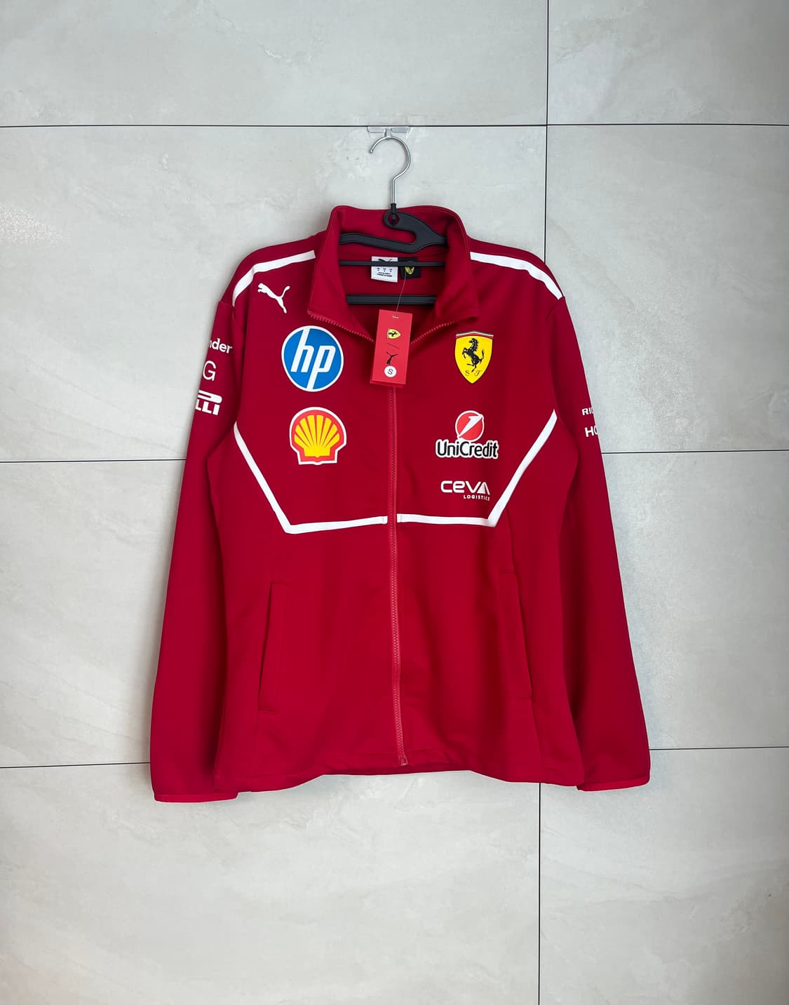 [새상품/S] 푸마 스쿠데리아 페라리 레이싱 F1팀 소프트쉘 자켓 져지 상품이미지2