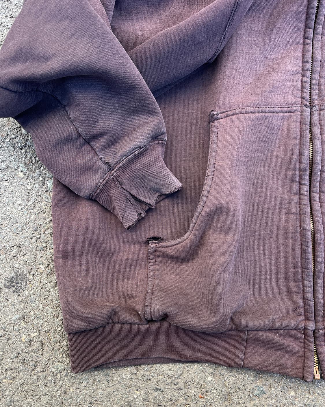 [XL] 00s 칼하트 J149 후드 집업 (칸예 웨스트) 상품이미지4