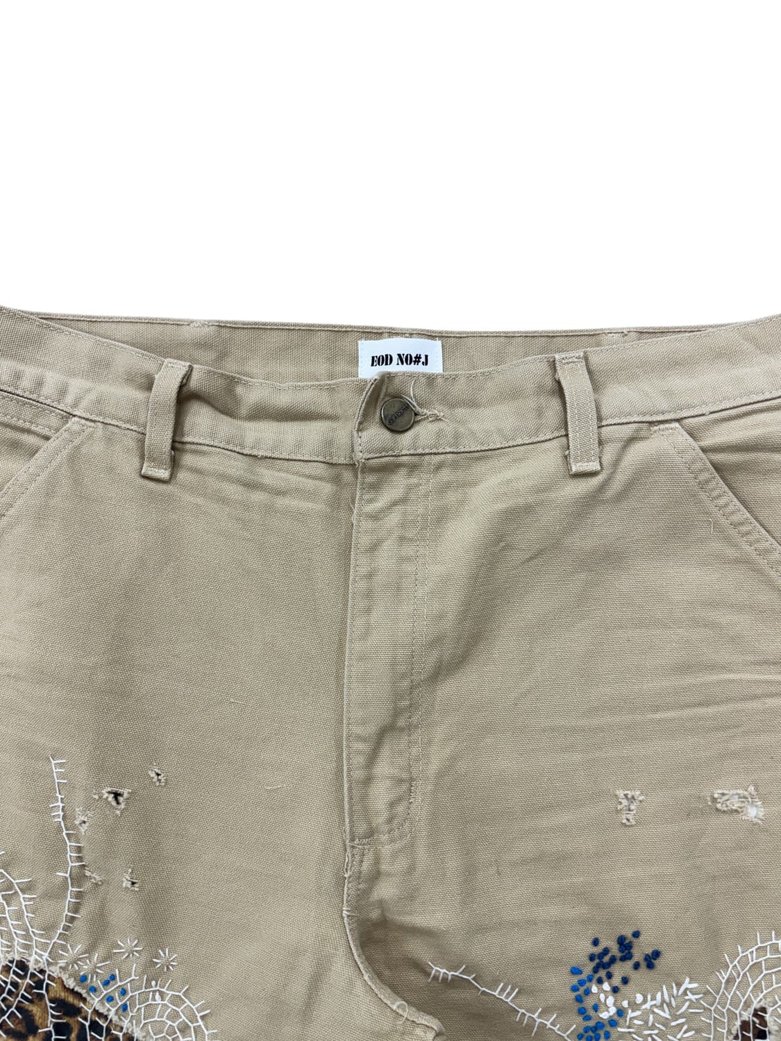 Carhartt Boro Sashiko Distressed Shorts 상품이미지5