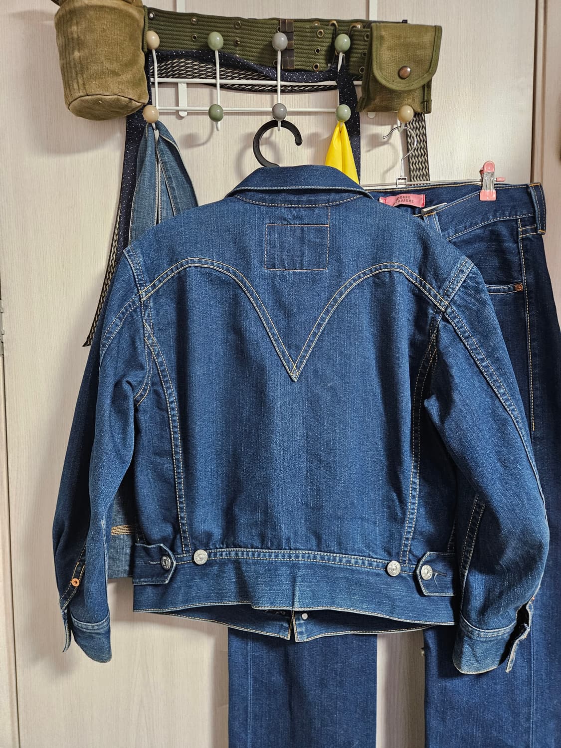 00s levis type1 청셋업 m/30 리바이스 빈티지 상하의 상품이미지2