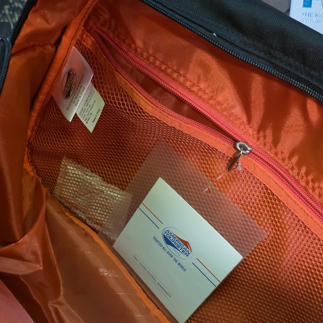 아메리칸투어리스터 블랙 보스턴백 상품이미지9