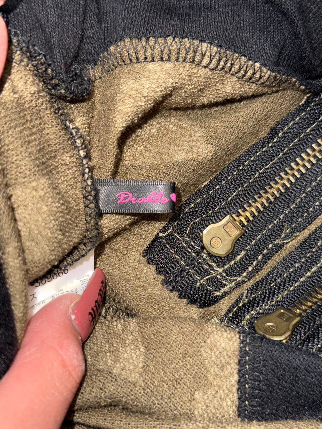 Dialle Laisen black camo patch slit sk 상품이미지6