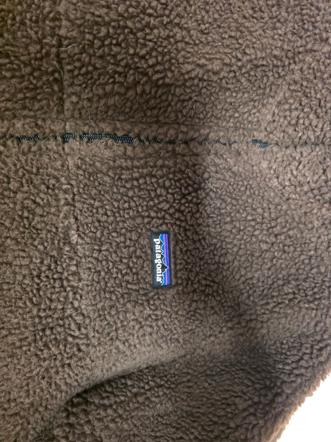 파타고니아 리버시블 사일런트 패딩 XL 브라운/다크그레이 상품이미지3