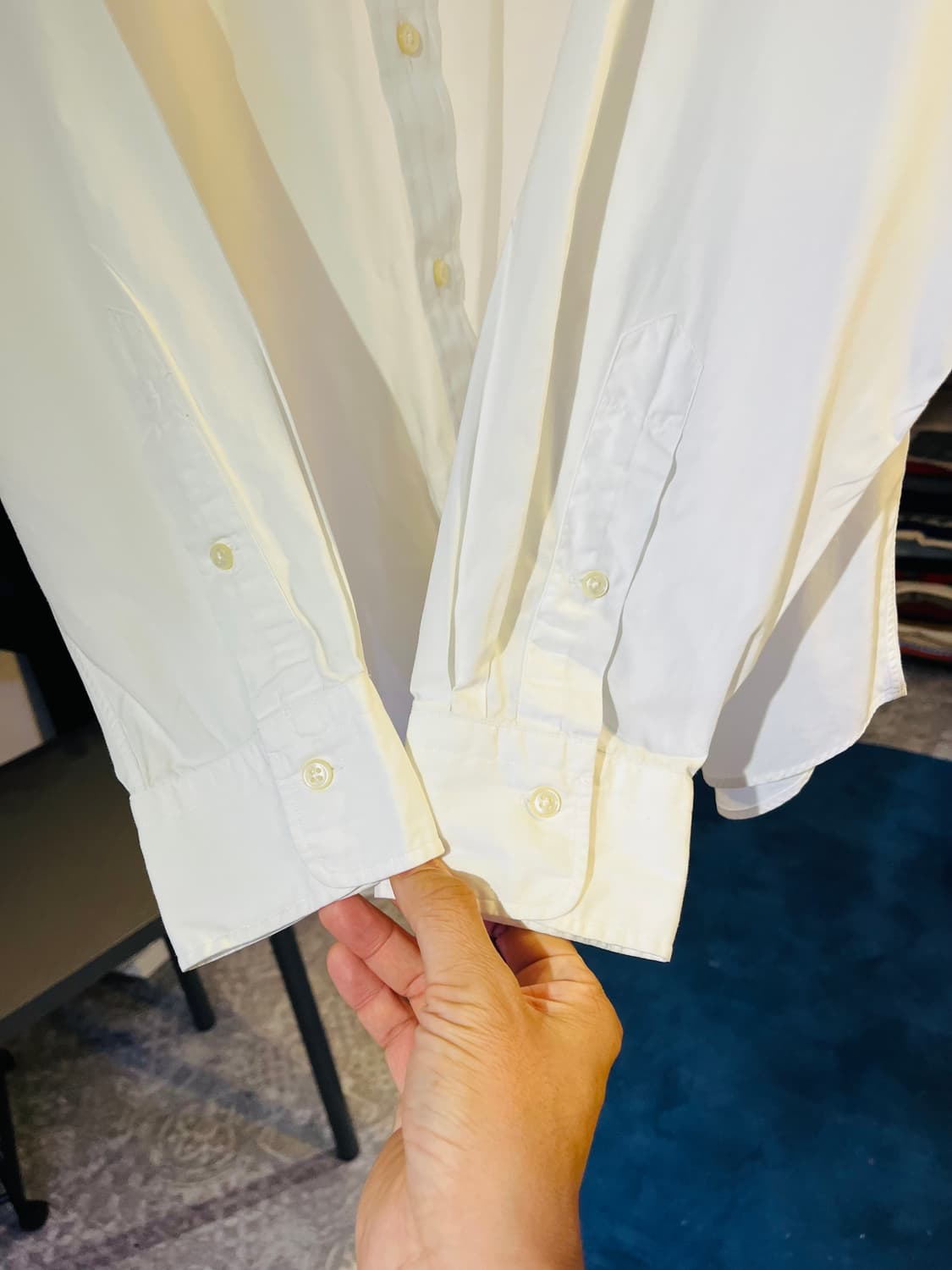 폴로 랄프로렌 화이트 드레스 셔츠 상품이미지5