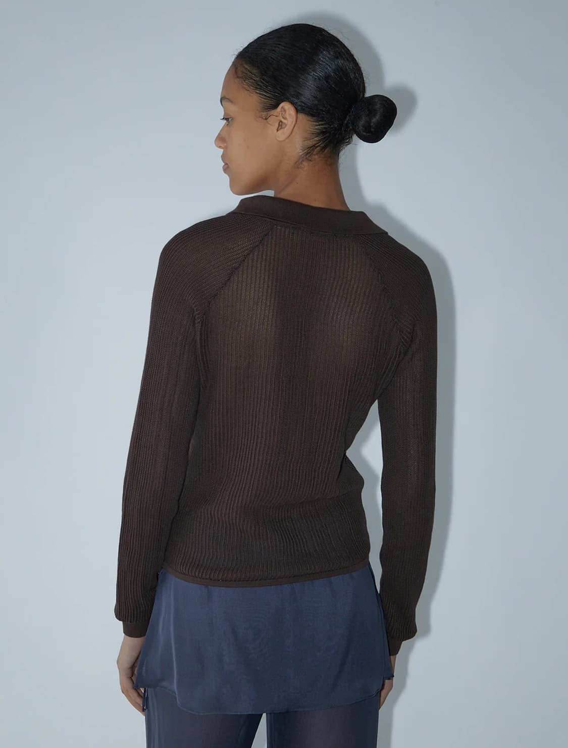 [S,M]팔로마울 Dandy 니트/브라운 상품이미지4