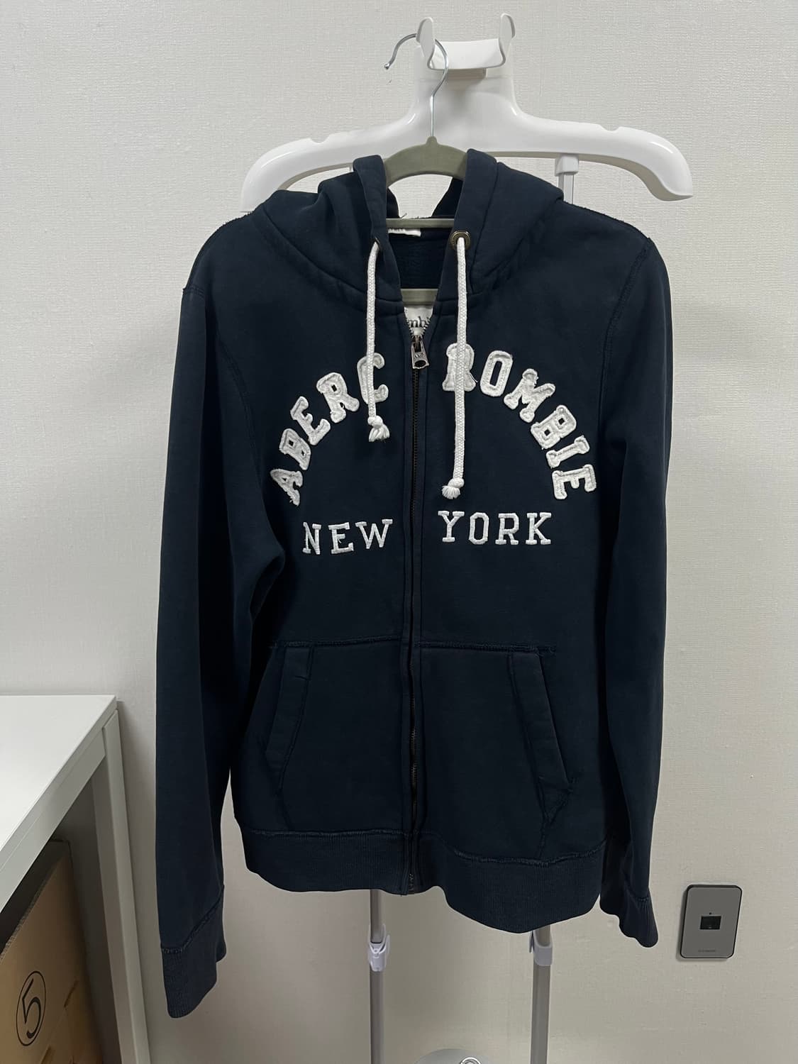 아베크롬비 써멀 후드집업 M 상품이미지2