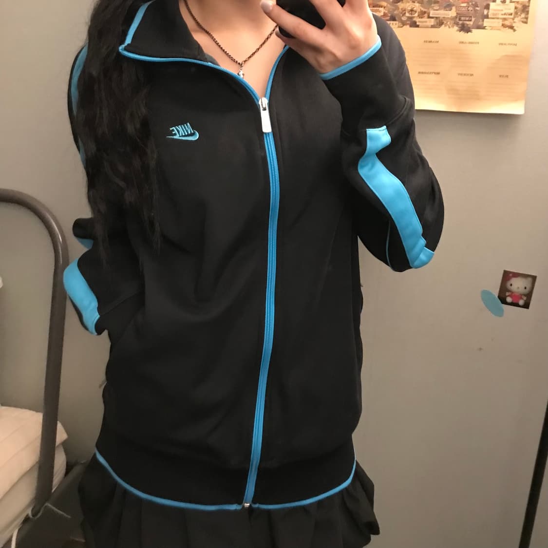 NIKE 나이키 빅사이즈 스포티 블루 트랙 져지 상품이미지1