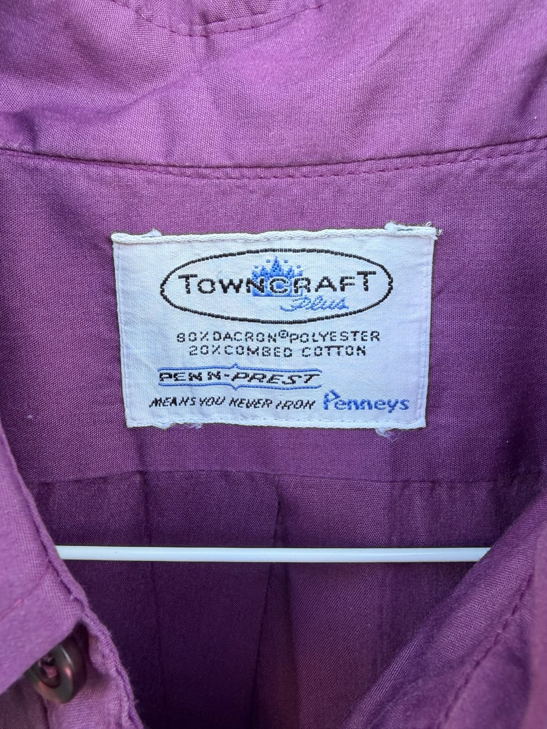 타운크래프트(Towncraft) 오리지널 퍼플셔츠 상품이미지2