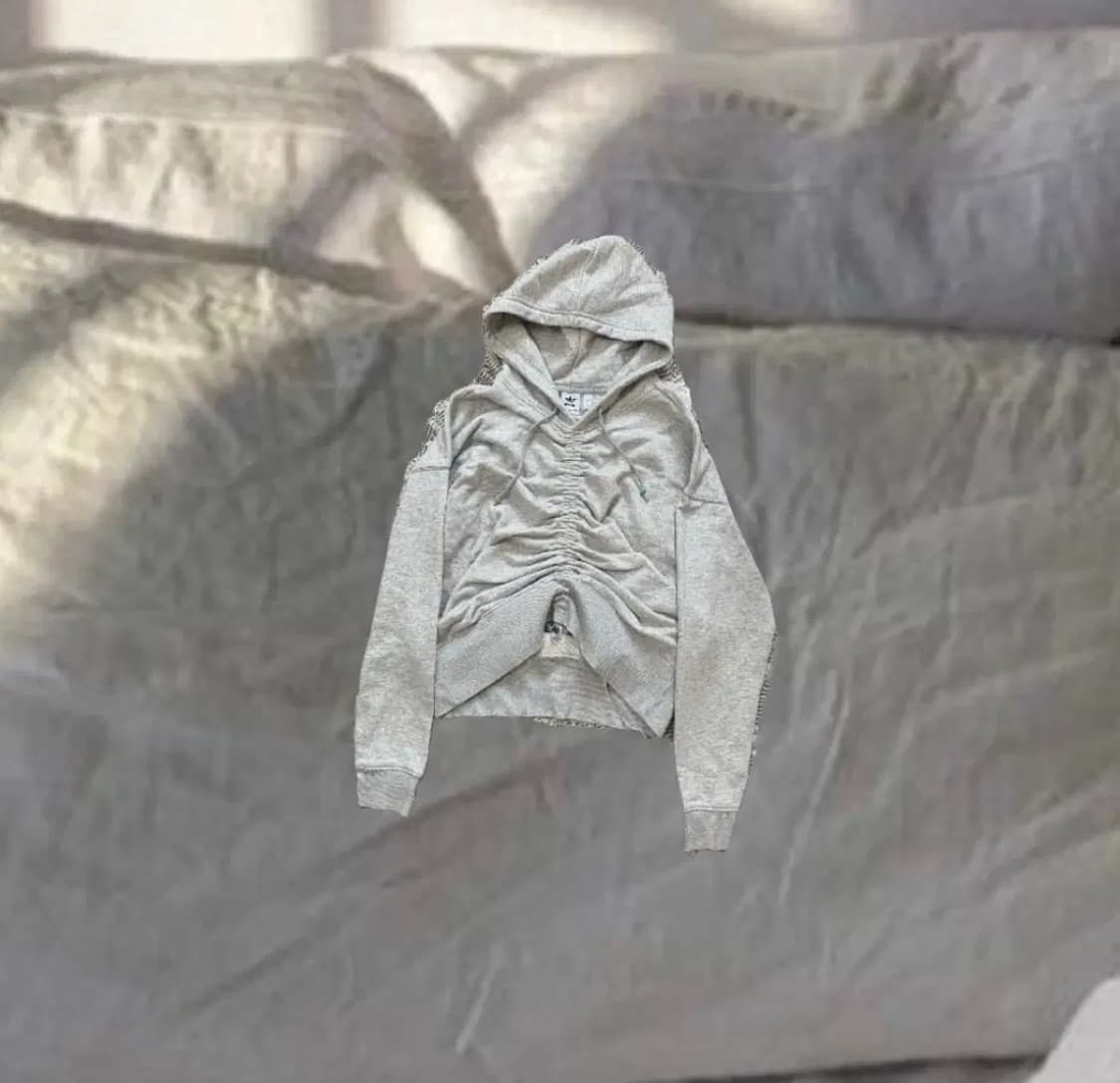 Adidas 아디다스 셔링 후드티 상품이미지4