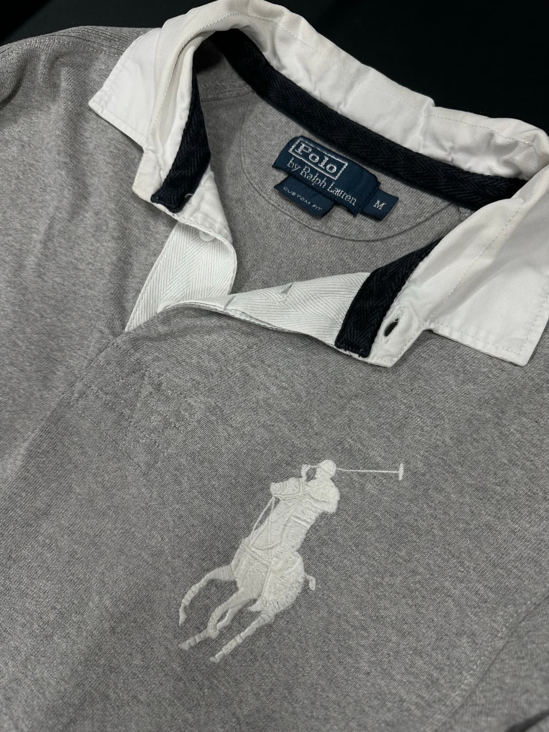 폴로 랄프로렌 빅포니 럭비 긴팔 카라티 상품이미지4