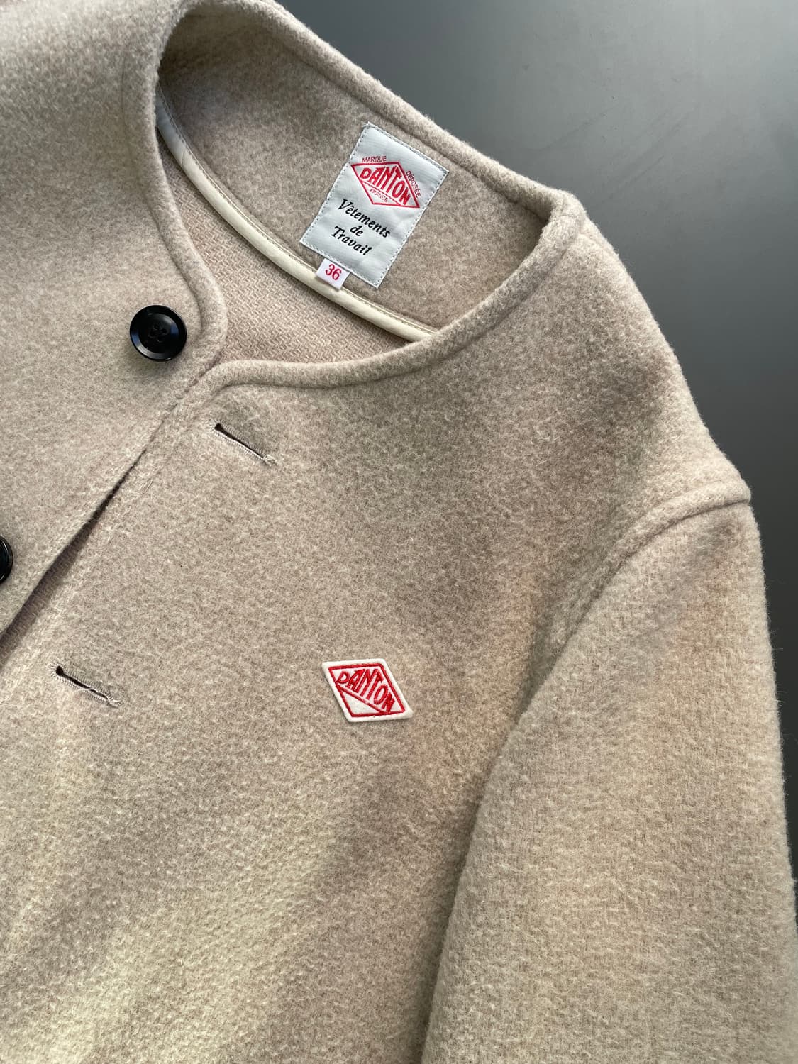 [36] 단톤 울 카라리스 자켓 상품이미지3