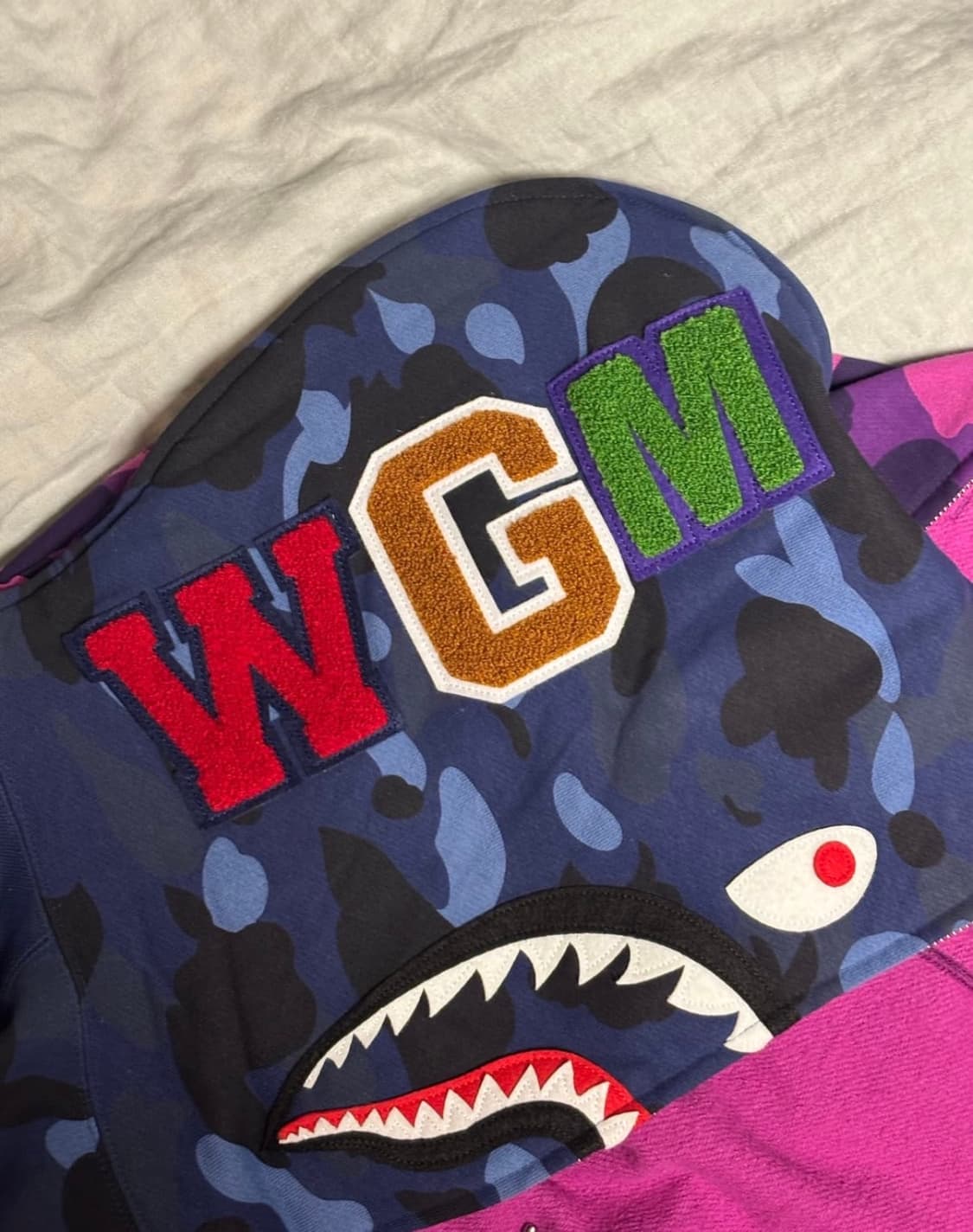 베이프 후드집업 아수라 상품이미지5