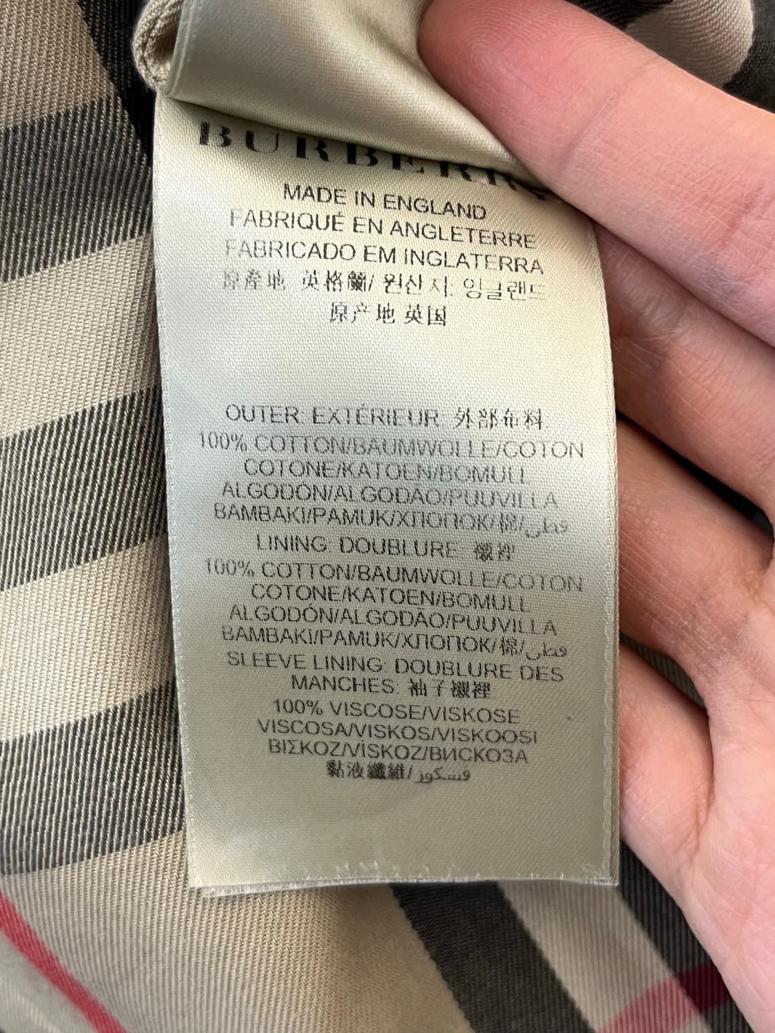 버버리 샌드링엄 트렌치 코트 블랙 상품이미지9