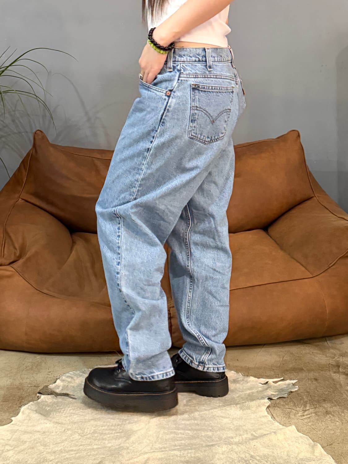 90's MADE IN USA 🇺🇸 리바이스 560 루즈 테이퍼드 상품이미지5