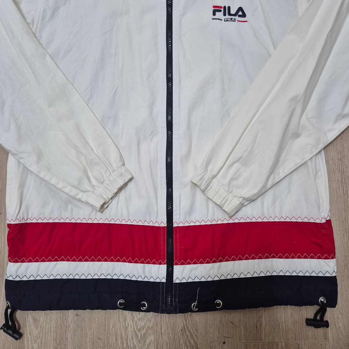 휠라 올드스쿨 코튼 바람막이 상품이미지3