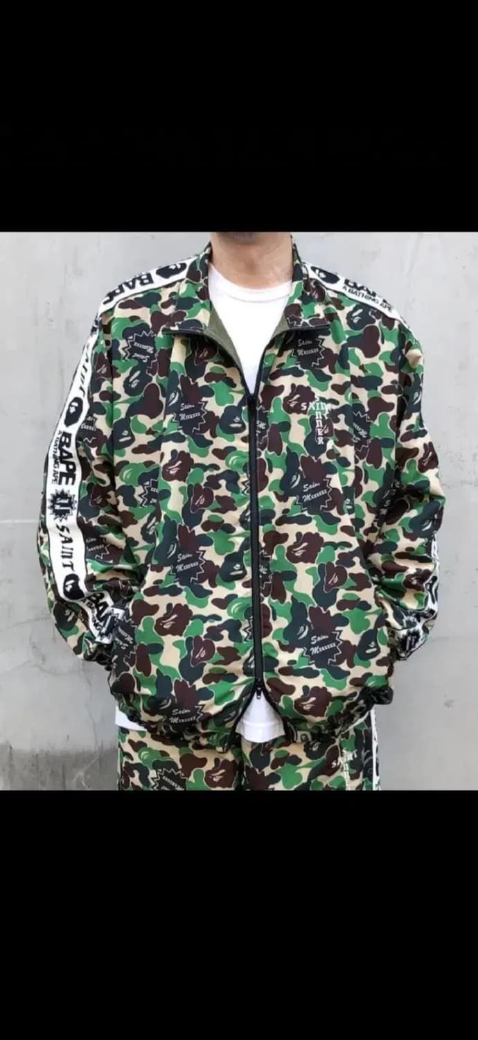 베이프x세인트 미카엘 바람막이 상품이미지3