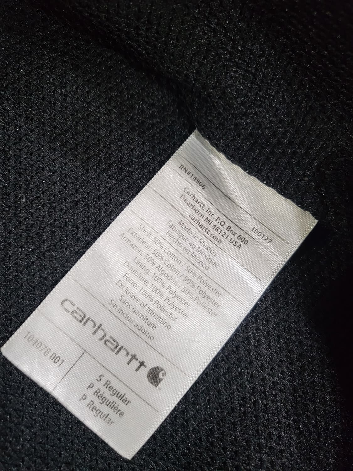 칼하트 후드 집업  상품이미지8