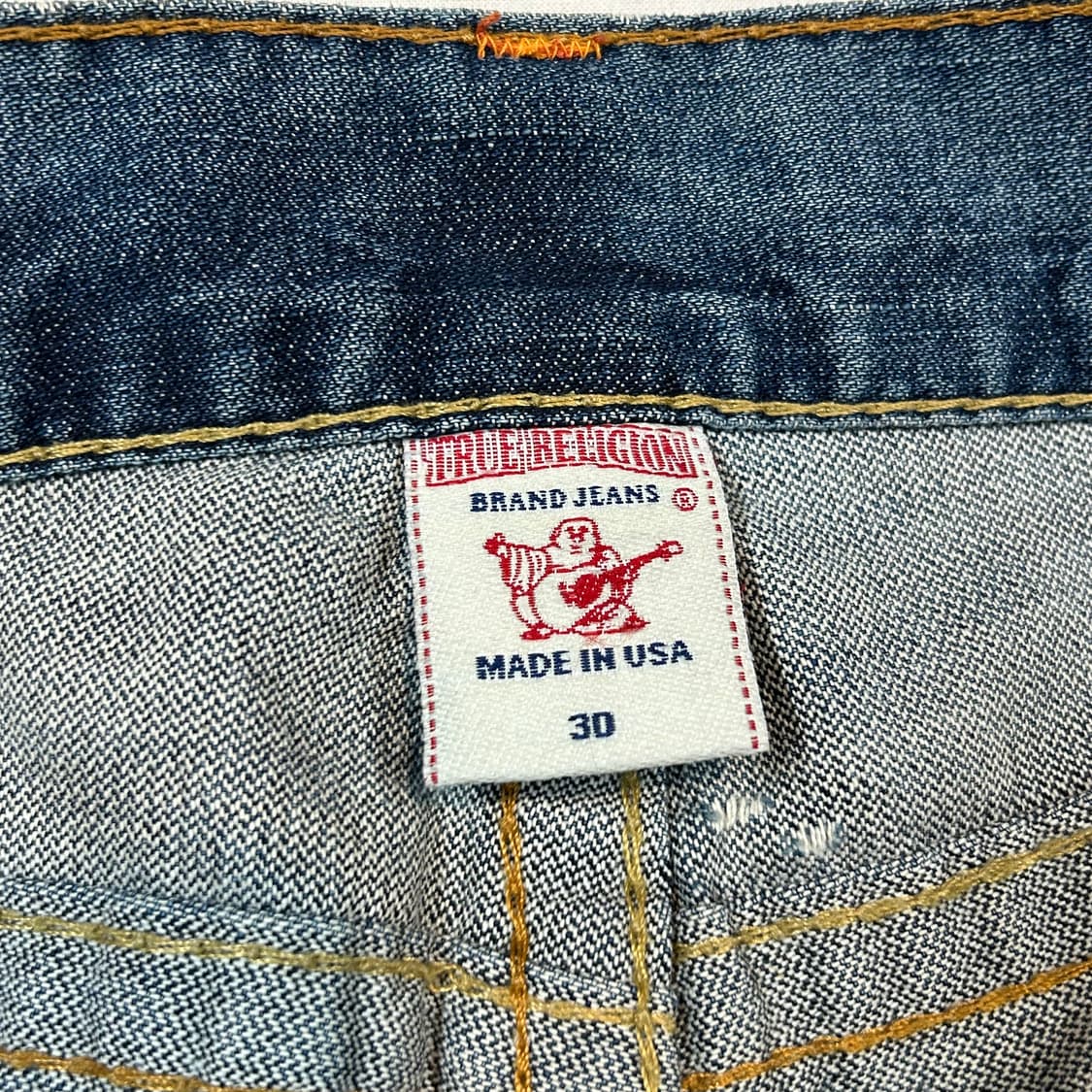 34inch) 트루릴리전 레인보우 빌리 부츠컷 데님 청바지 상품이미지9