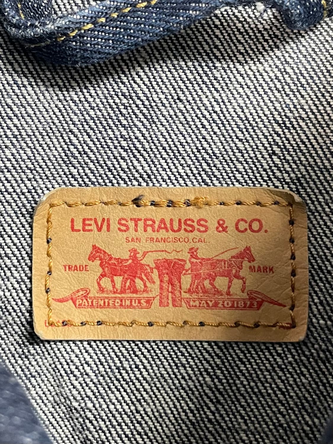 리바이스 우먼스 진청 데님자켓 (on.617)   상품이미지5