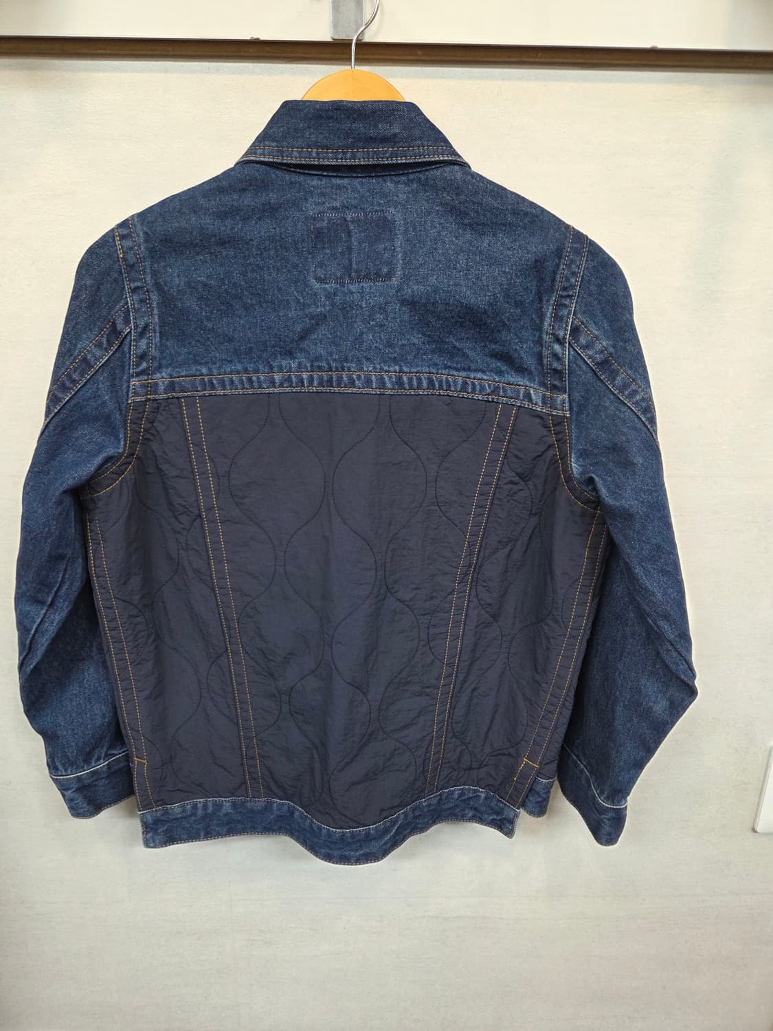 트루릴리전 나일론 퀄팅 믹스 3m 신슐레이트 데님자켓 s 90 상품이미지2