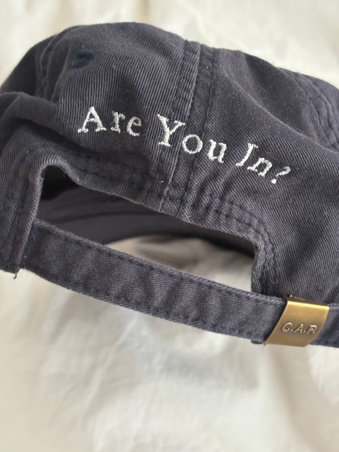 빈지티 모자 볼캡 네이비 상품이미지2