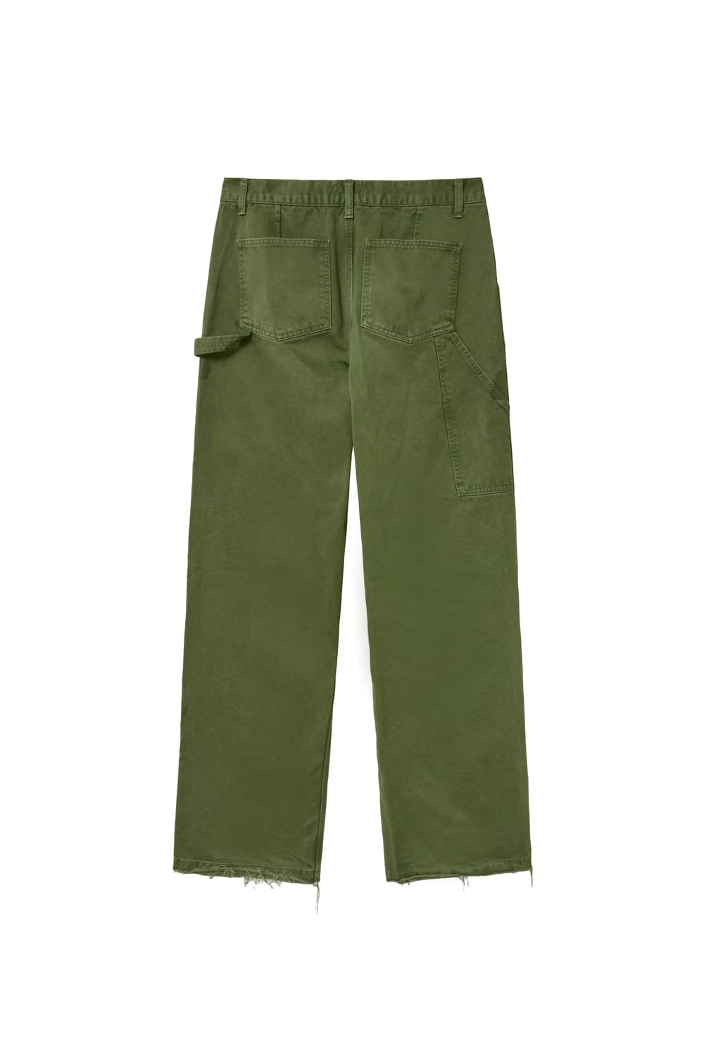 A.ta CUT OFF CARPENTER PANTS (MOSS) 상품이미지2
