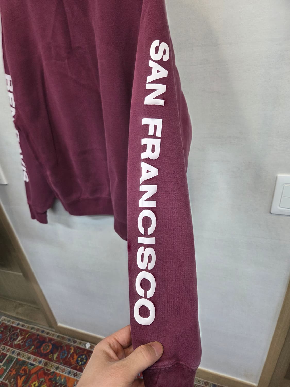 벤데이비스 화이트라벨 아이콘 자수 기모 맨투맨 xl 상품이미지4