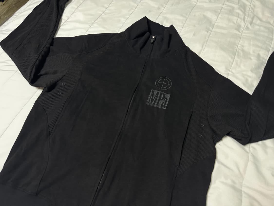 플라스틱프로덕트 집업 자켓 블랙 s 상품이미지3