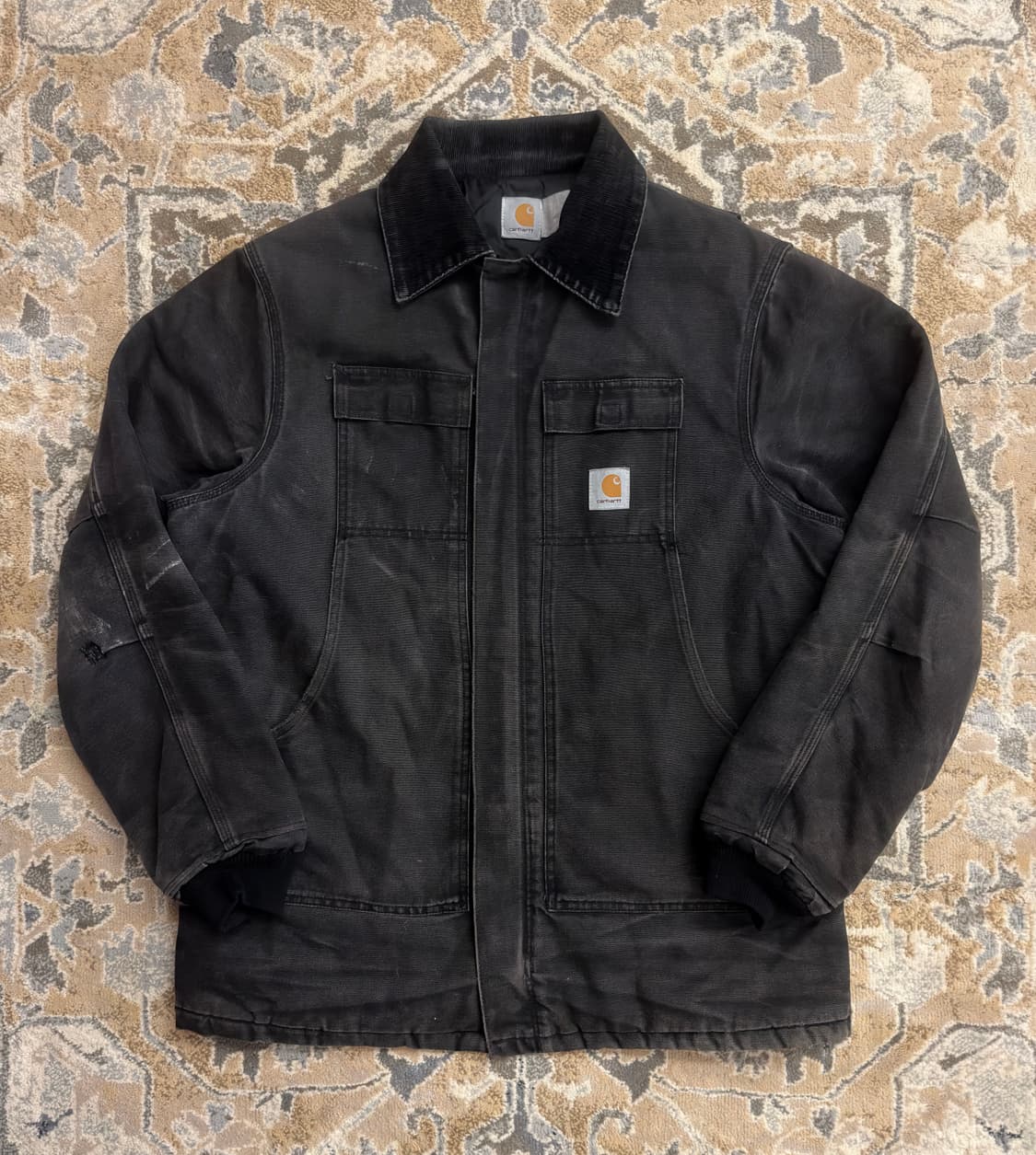 [칼하트] 오리지널 USA C03 챠콜 트래디셔널 코트 XLT 상품이미지1