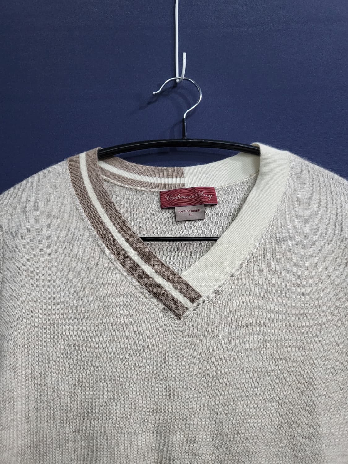 캐시미어송 캐시미어100%반니트 상품이미지2