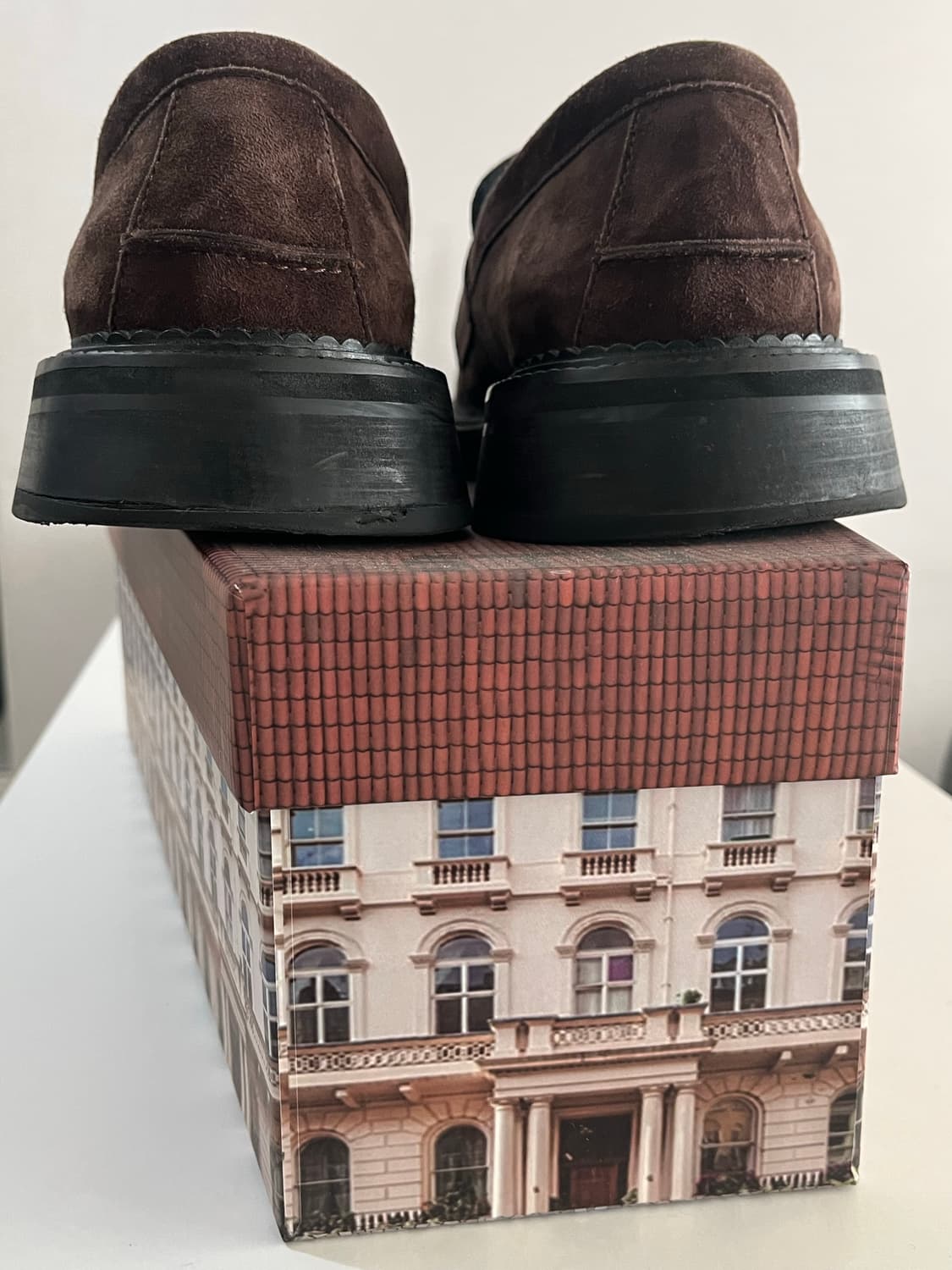 STU 스웨이드 로퍼 브라운 42사이즈 상품이미지3