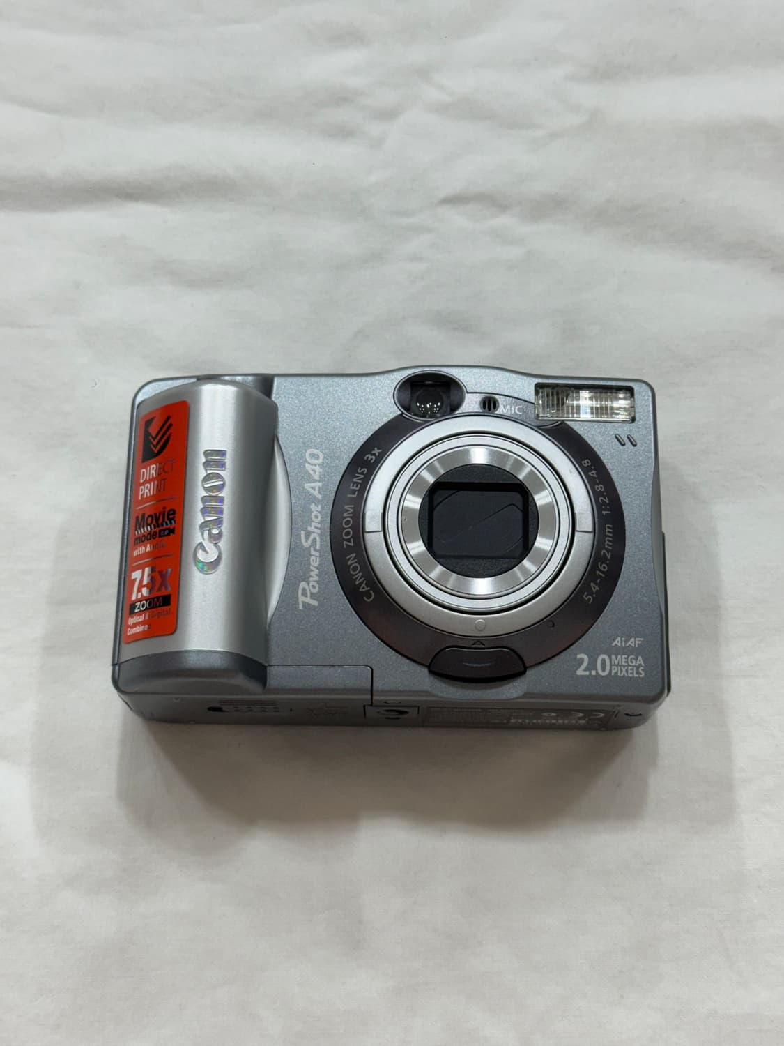 작례⭕️ 캐논 파워샷 A40 실버 디카 카메라 canon 상품이미지3