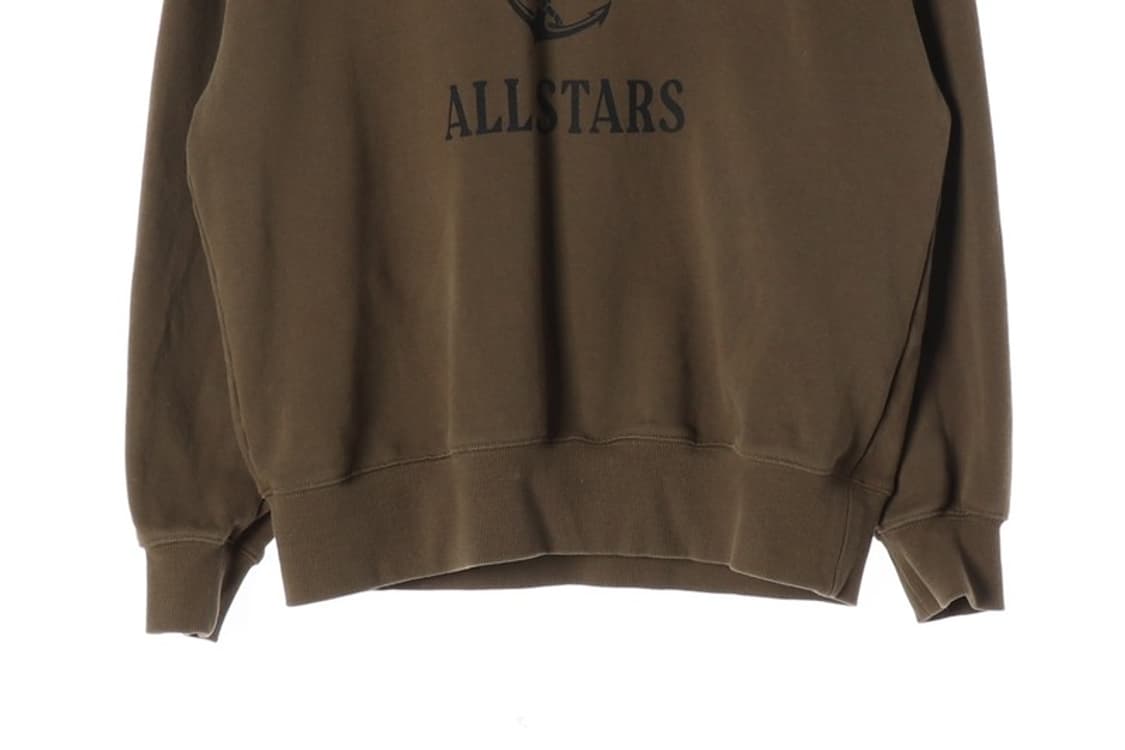 유니폼브릿지 Naval Shipyard 그래픽 맨투맨 브라운 M 상품이미지4