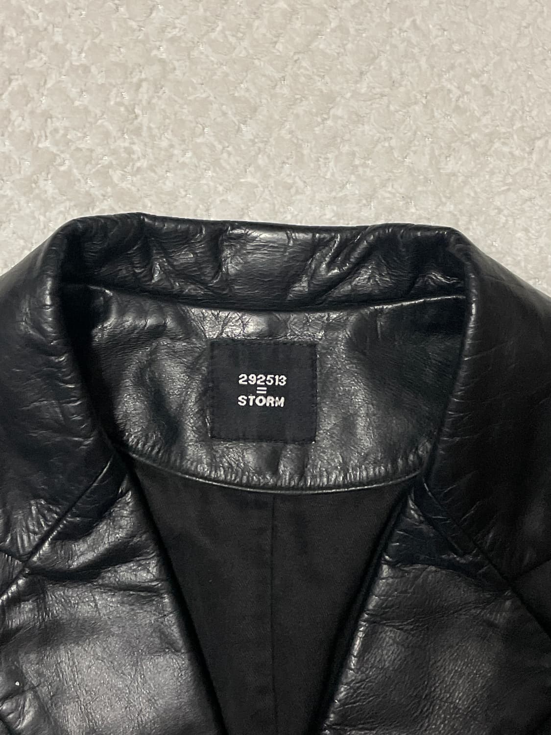 292513=STORM 웨스턴 무드 카우하이드 소가죽 레더 카코트 상품이미지5