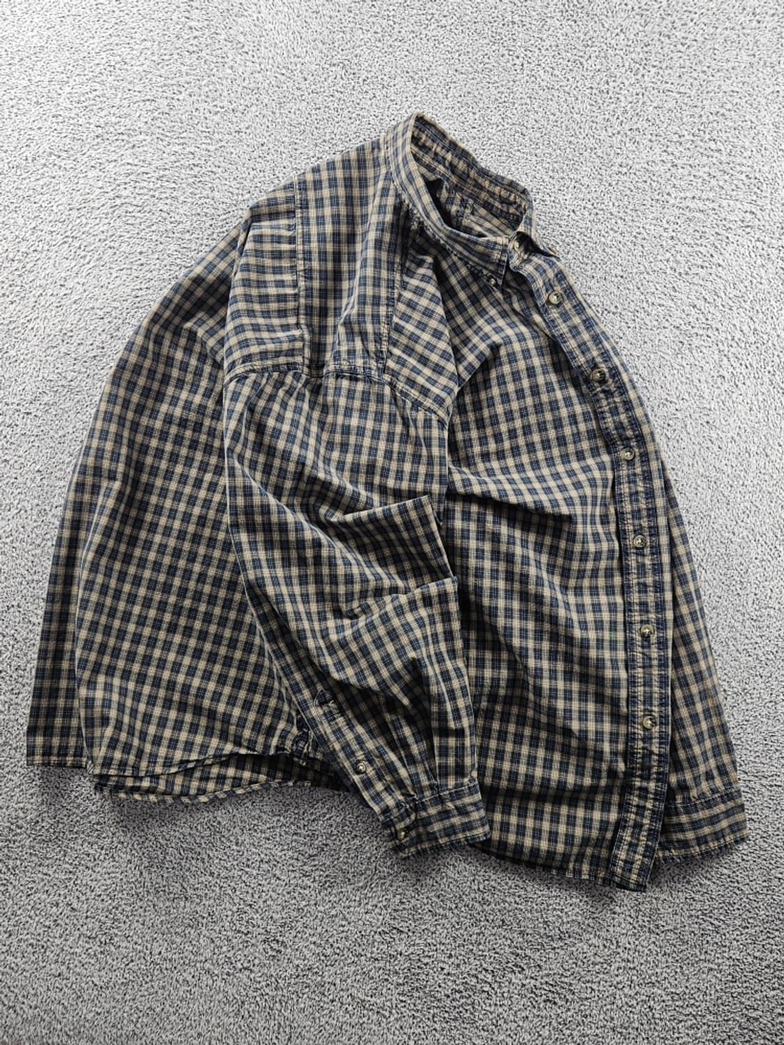 칼하트 체크 패턴 체스트 포켓 빅 셔츠 ( 2XL ) / 10882 상품이미지4