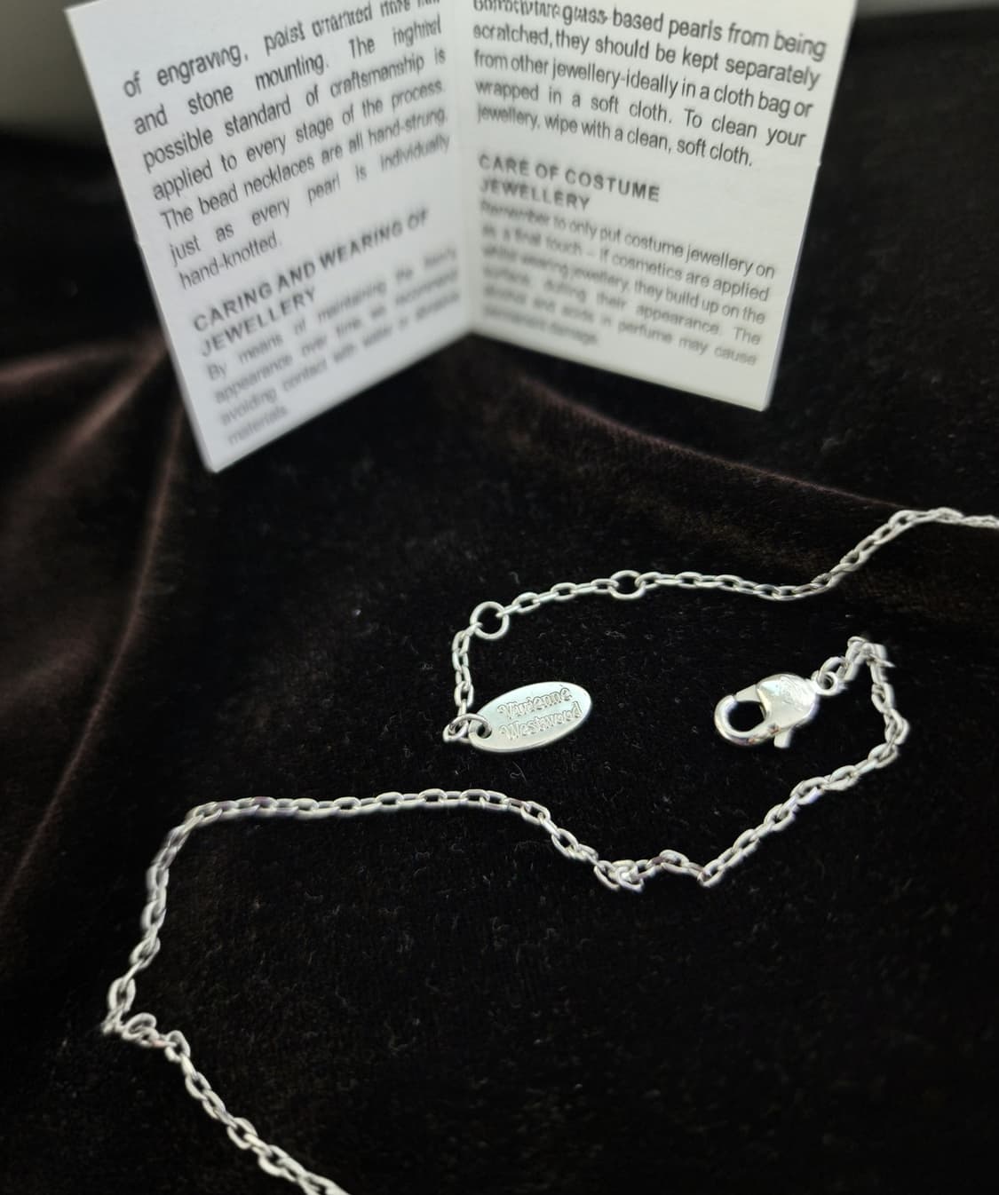 비비안웨스트우드 루크리스 목걸이 상품이미지4